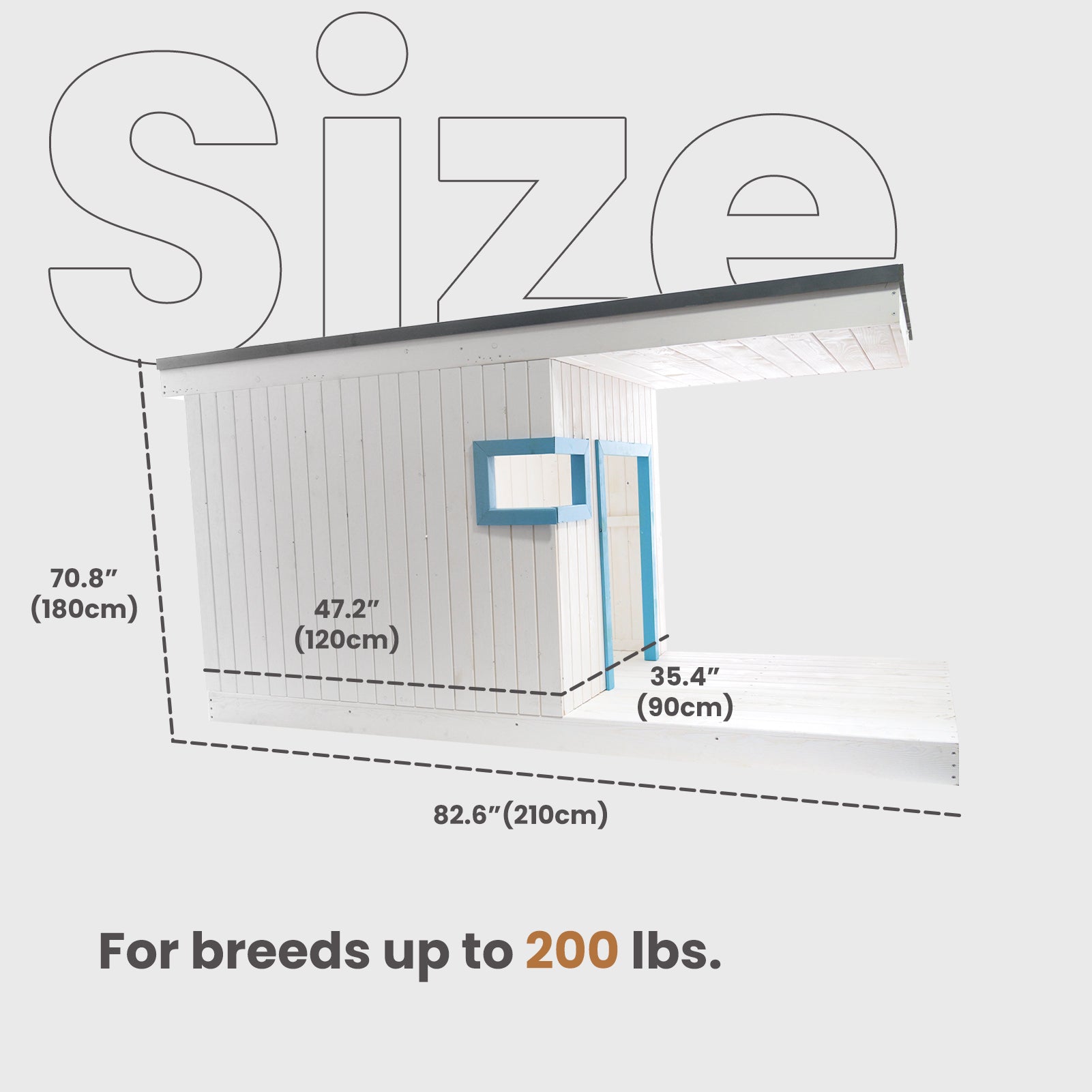 Niche pour chien Laifug|La niche pour chien améliorée révolutionne le marché !