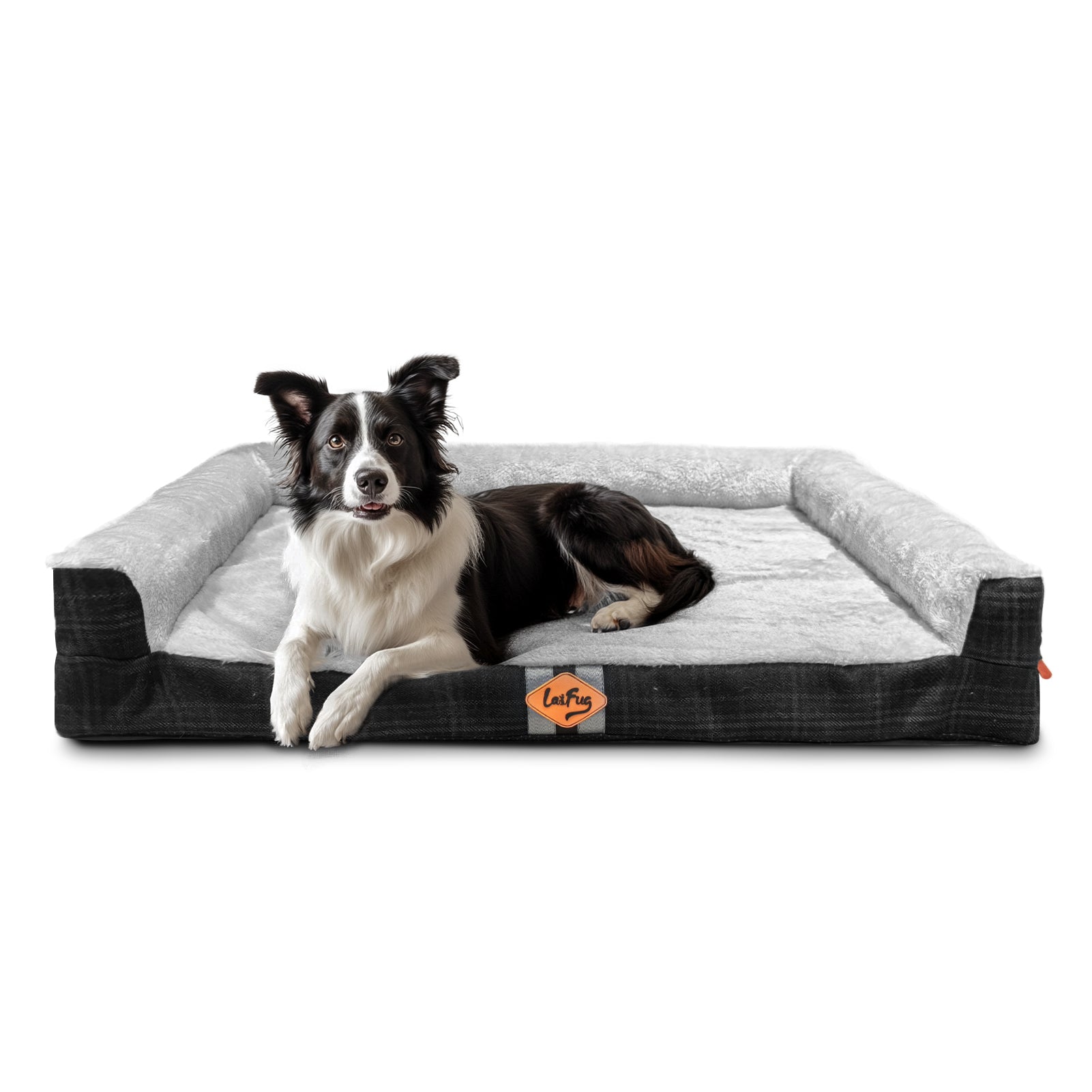 Laifug 326 Orthopedic Three-Sided Dog Bed – Soft & Waterproof