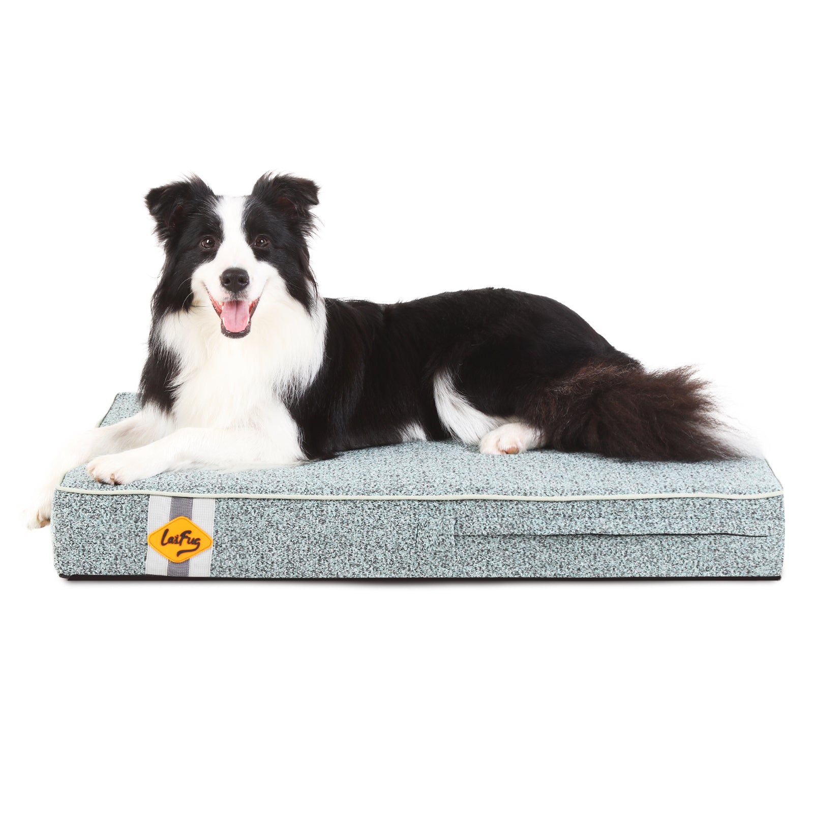 LaiFug 318 Flat Orthopedic Memory Foam Dog Bed – Minimalist Design
