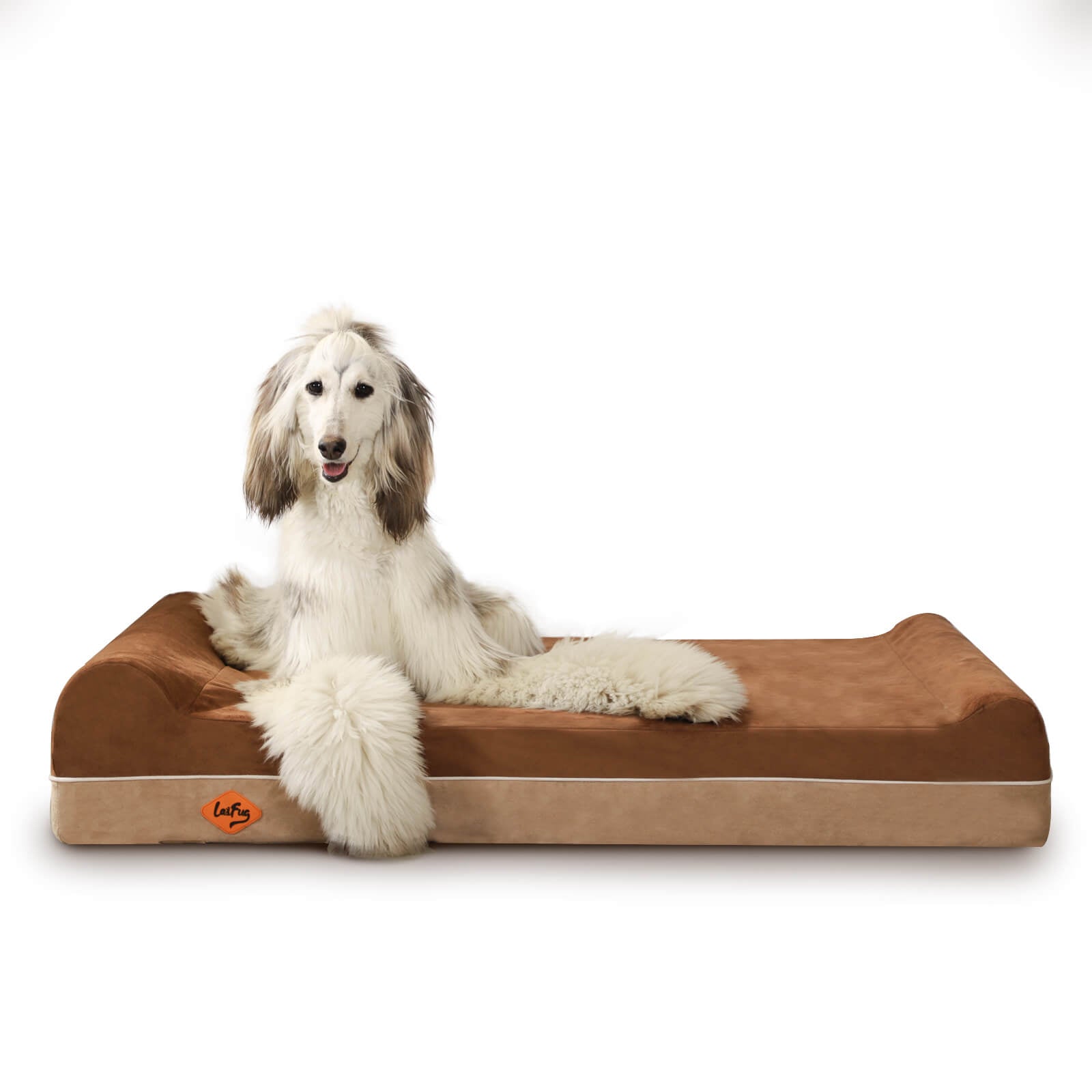 Lit pour chien en mousse viscoélastique lavable Jumbo Laifug