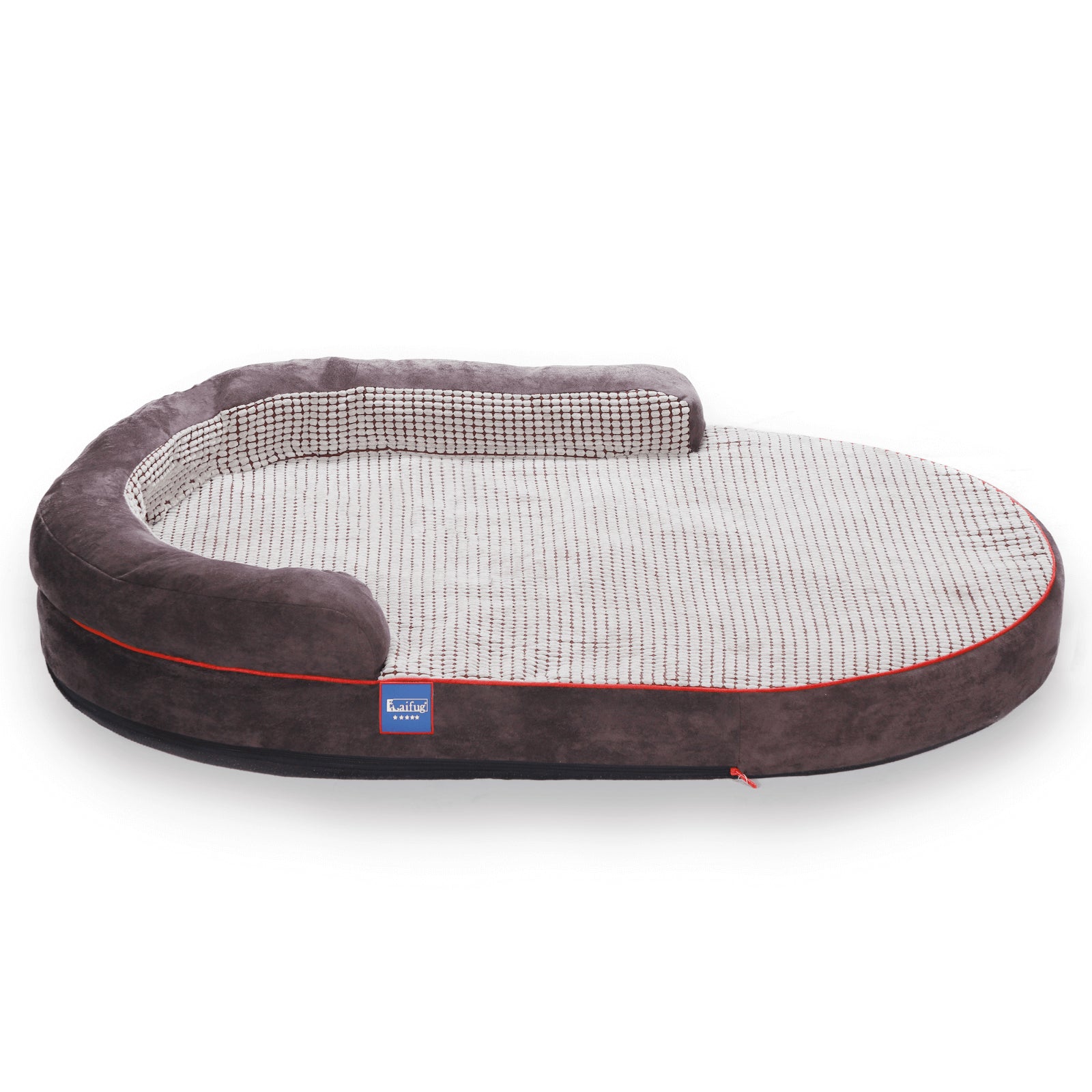 Housse de lit ovale pour chien Laifug
