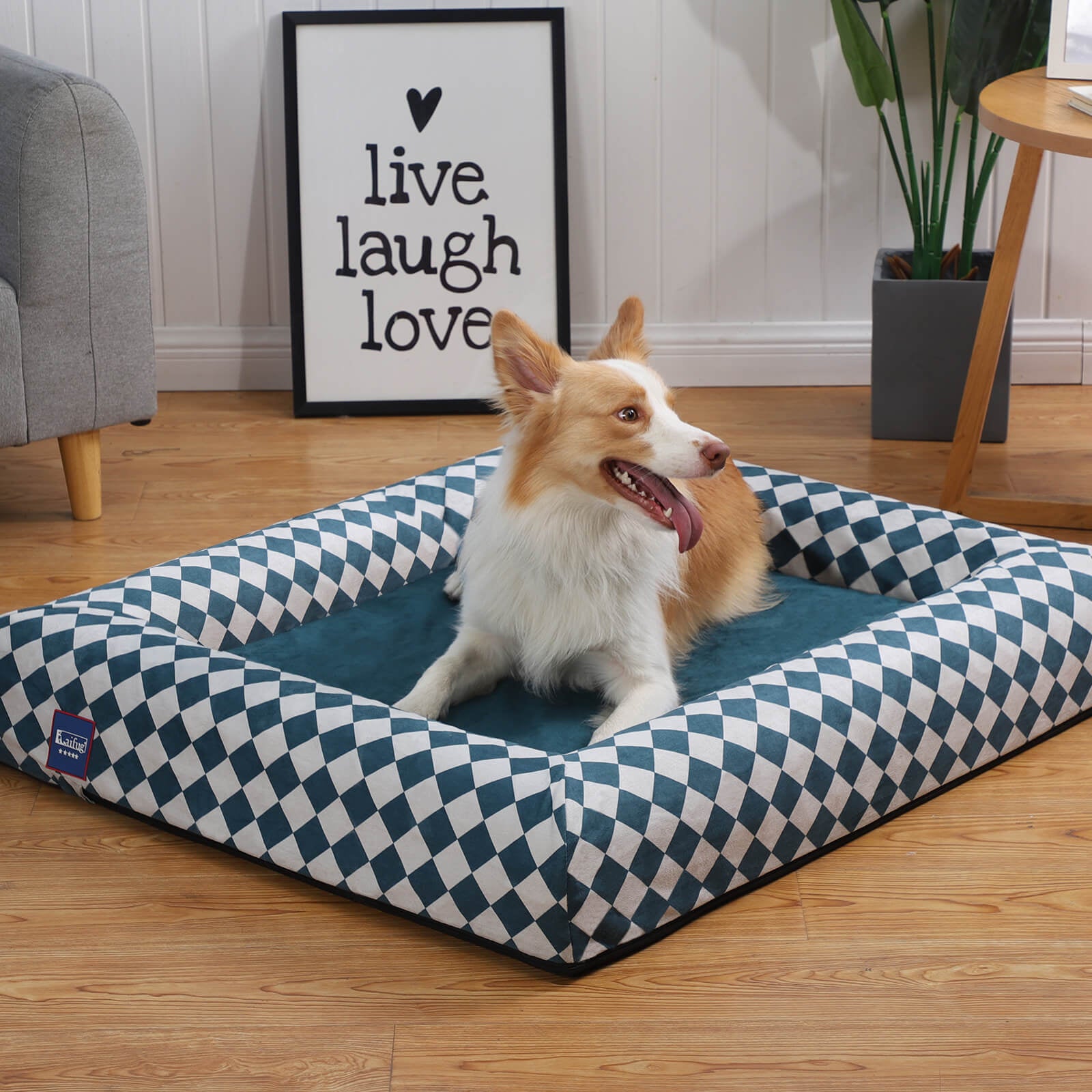 Matelas pour chien en mousse à mémoire de forme Laifug