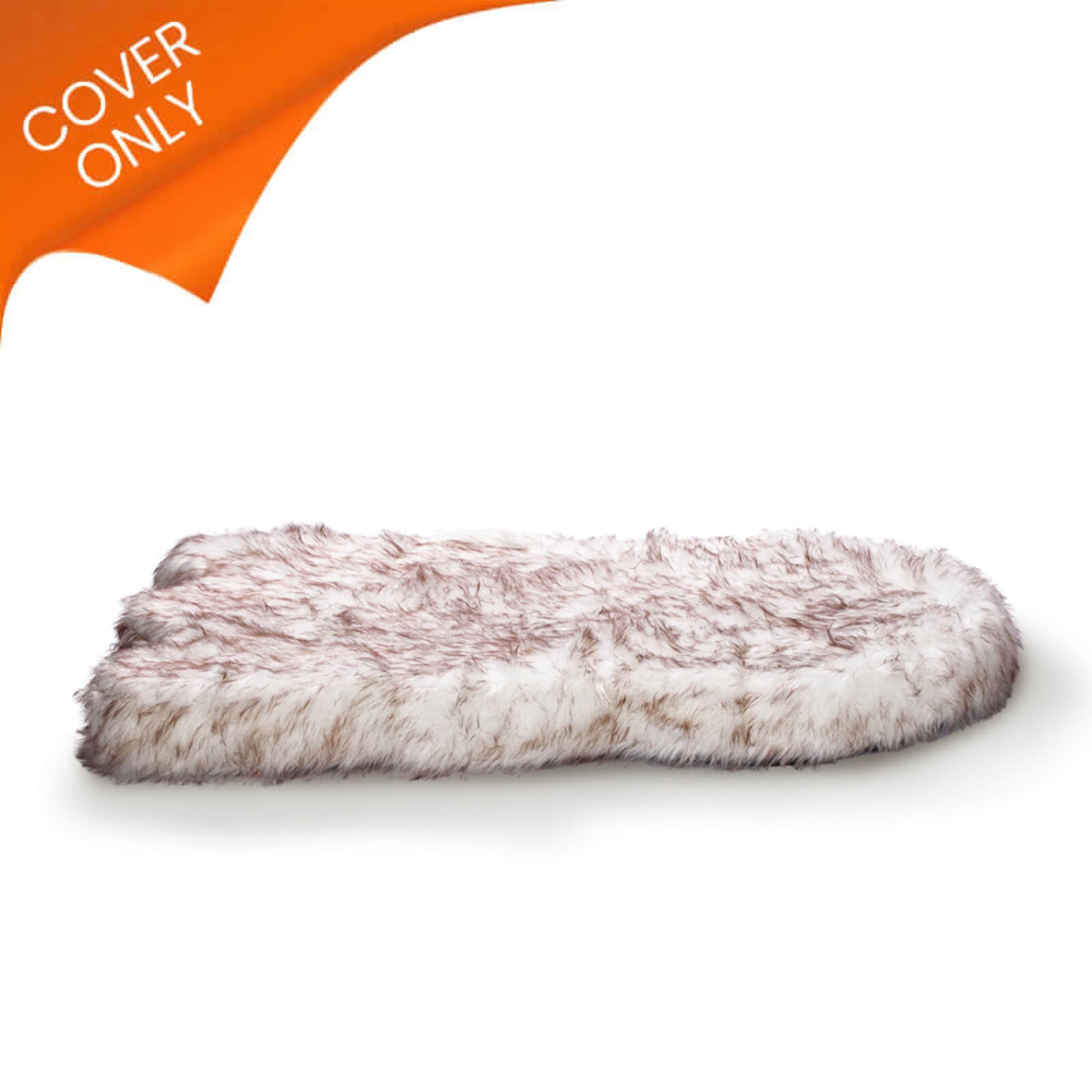 LaiFug 360 Faux Fur Dog Bed Replacement Cover