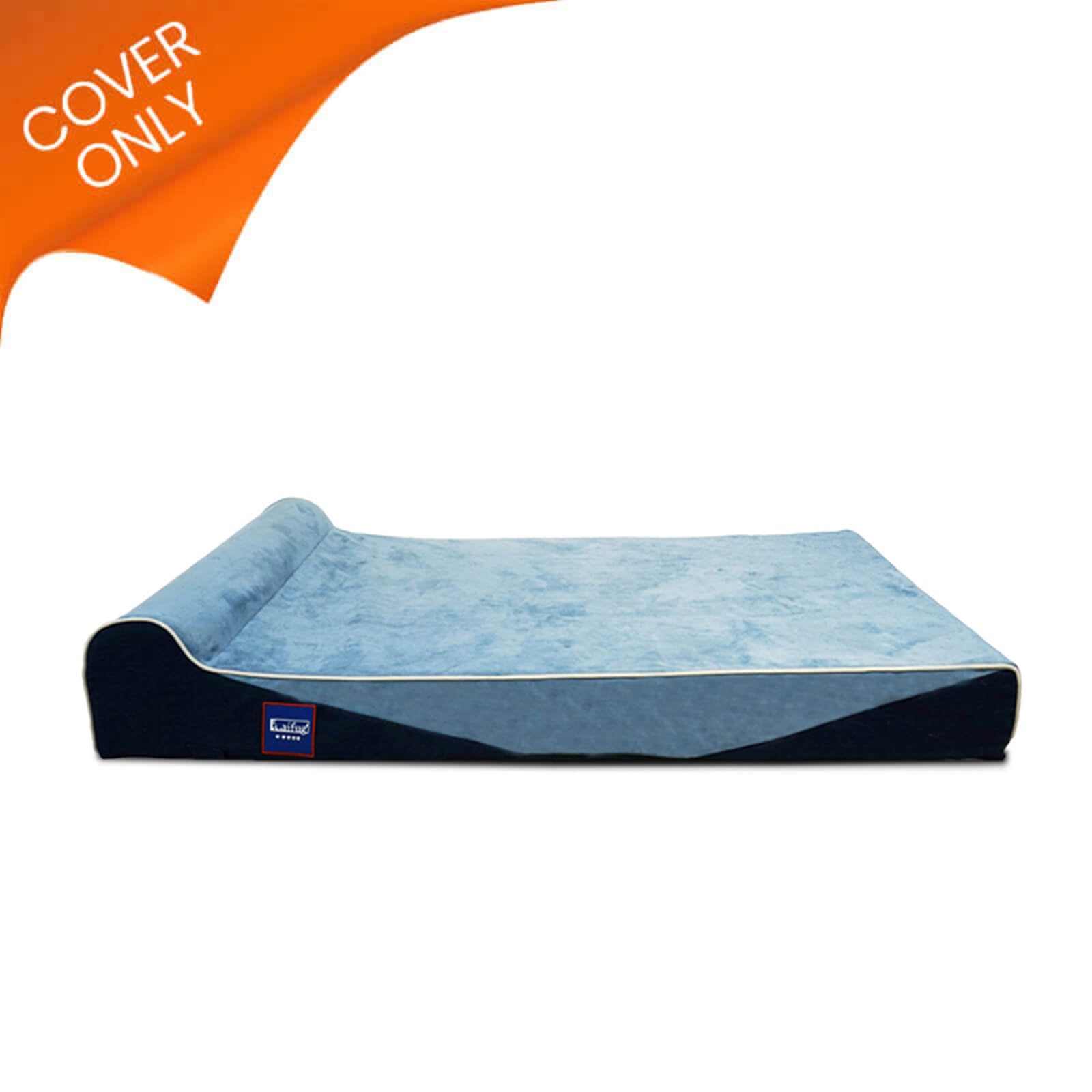 Housse de rechange pour lit de chien en mousse à mémoire de forme Laifug 116,8 x 71,1 x 20,3 cm