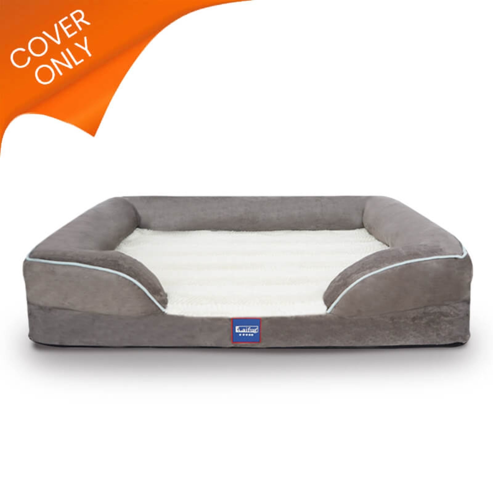 Housse de rechange pour canapé en mousse à mémoire de forme Laifug 38''x30''x9''