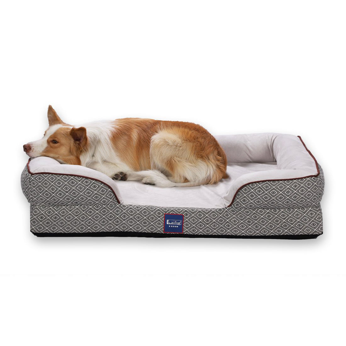Housse de rechange pour canapé en mousse à mémoire de forme Laifug 38''x30''x9''