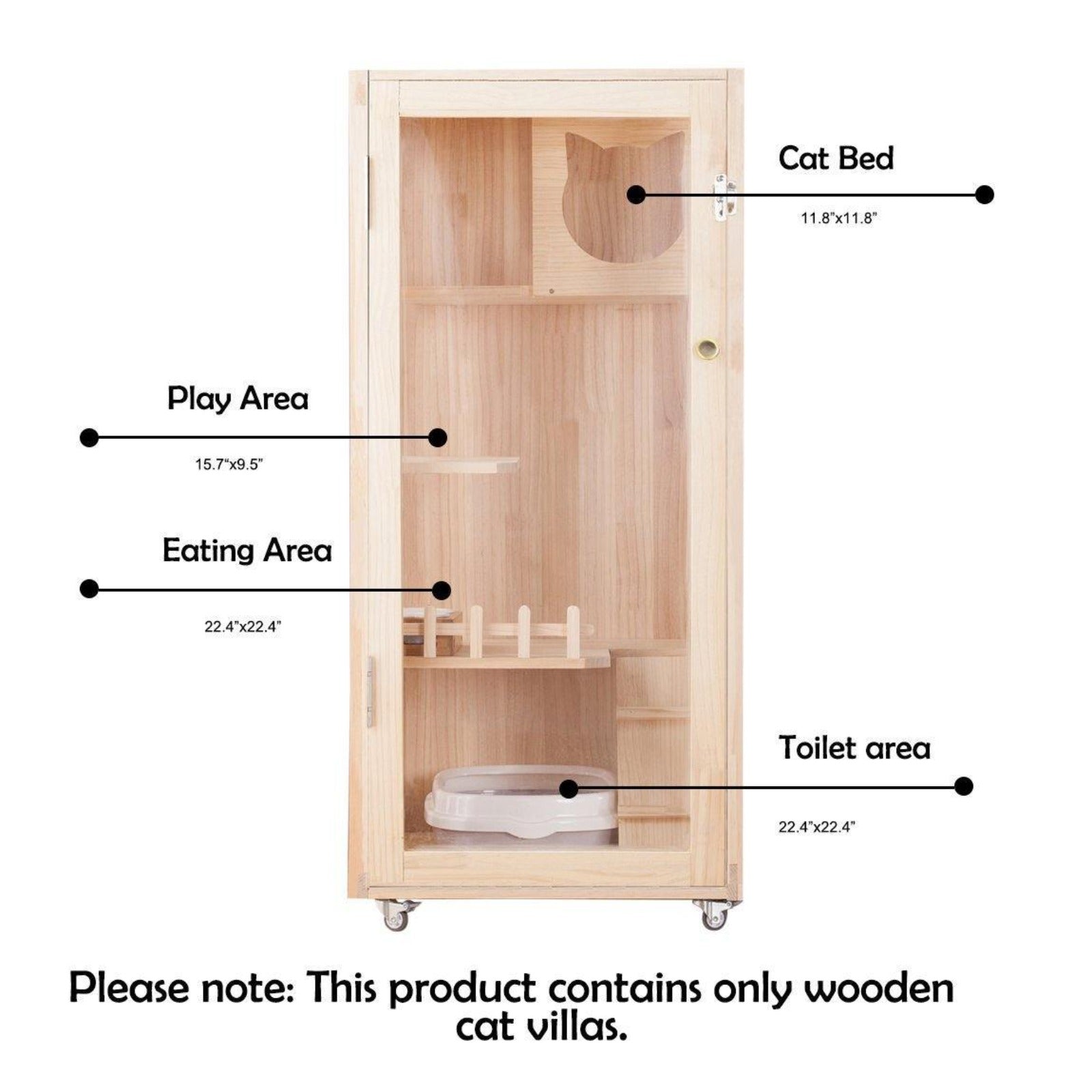 Laifug Indoor Medium Cat House - LaiFug