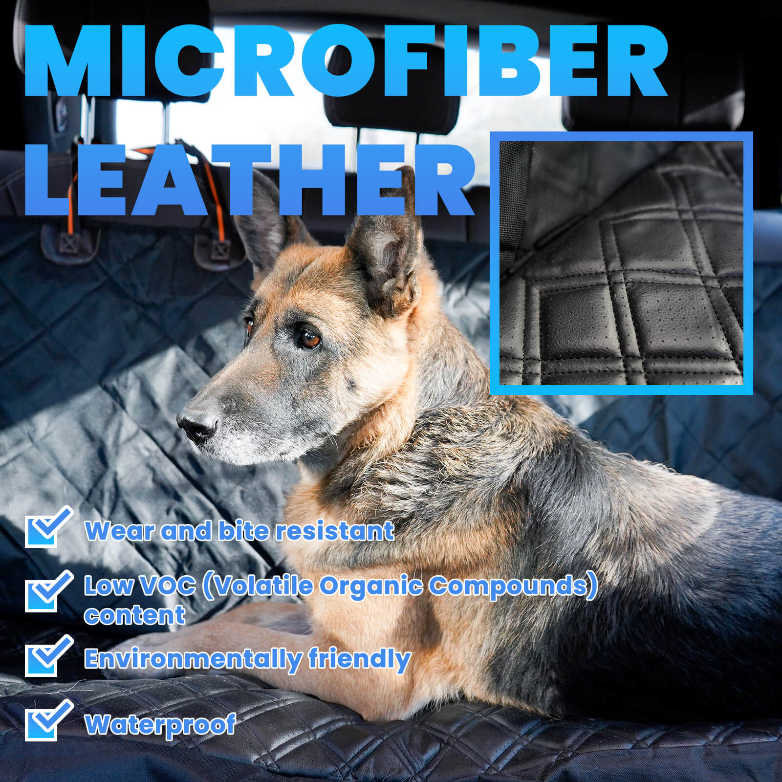 LaiFug Dog Car Seat Cover Hammock