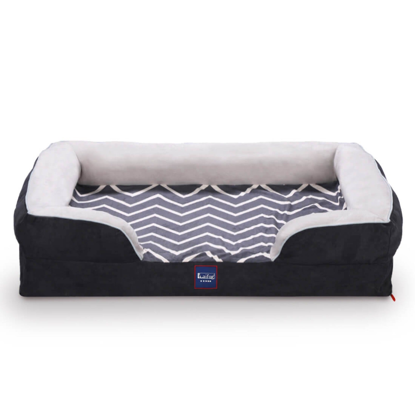 Laifug Striped Dog Sofa - large dog bed