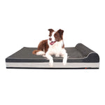 Grand lit pour chien en mousse à mémoire de forme lavable