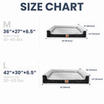 Laifug 326 Orthopedic Three-Sided Dog Bed – Soft & Waterproof