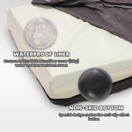 LaiFug 318 Flat Orthopedic Memory Foam Dog Bed – Minimalist Design