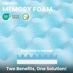 Laifug 220 Two-Sided Orthopedic Dog Bed – 5" Thick Memory Foam
