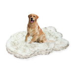 Lit pour chien en mousse viscoélastique en fausse fourrure Laifug