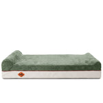 Laifug 422 Orthopedic Dog Bed with Bolster Support (Single & Double Pillow Options)