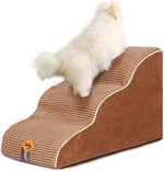 Escalier pour animaux de compagnie Laifug 2 à 4 marches pour lits hauts et canapés 