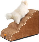 Escalier pour animaux de compagnie Laifug 2 à 4 marches pour lits hauts et canapés 