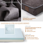 LaiFug 318 Flat Orthopedic Memory Foam Dog Bed – Minimalist Design