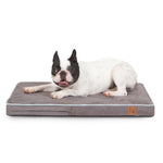 LaiFug 318 Flat Orthopedic Memory Foam Dog Bed – Minimalist Design