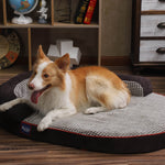 Housse de lit ovale pour chien Laifug