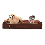 Lit pour chien en mousse viscoélastique lavable Jumbo Laifug