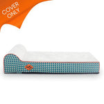 Housse de rechange pour lit de chien en mousse à mémoire de forme Laifug 116,8 x 71,1 x 20,3 cm