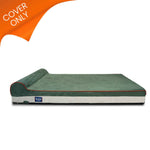 Housse de rechange pour lit de chien en mousse à mémoire de forme Laifug 116,8 x 71,1 x 20,3 cm