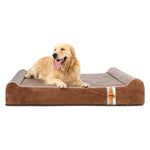 Lit pour chien en mousse viscoélastique lavable Jumbo Laifug