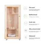 LaiFug Luxury Indoor Cat Villa – Solid Pine Wood Multi-Function House